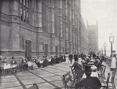 Thé sur la terrasse - J. Benjamin Stone